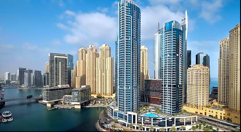 Hotel Intercontinental Dubai Marina, Vereinigte Arabische Emirate, Dubai. Großes 1